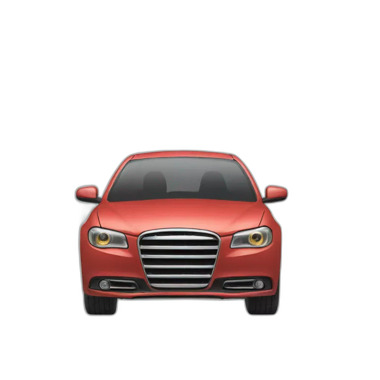 a wall and a car driving to it as a crash test