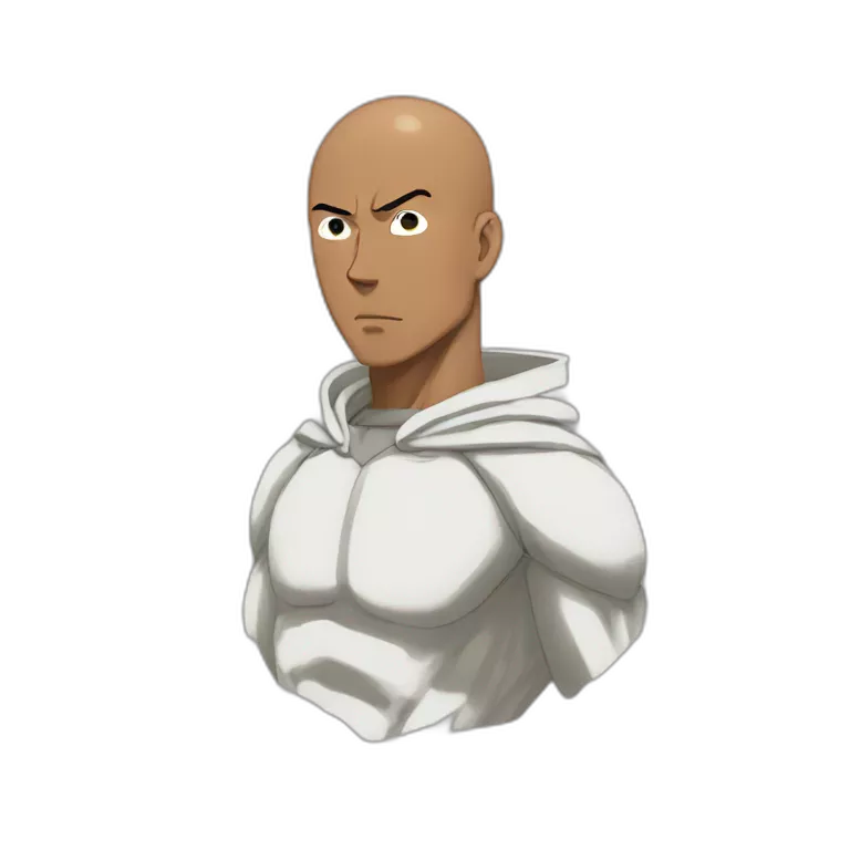 Black one punch man saitama
