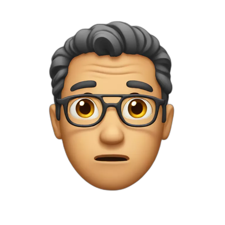 Confused emoji