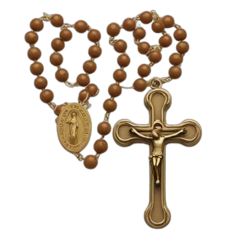Catholic rosary without filling