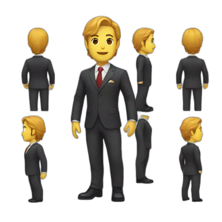 persona de traje