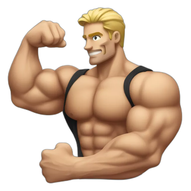 body builder bicep