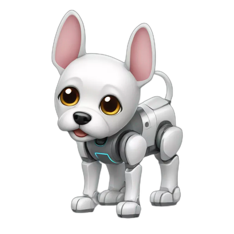 robotic animatronic tiny dog