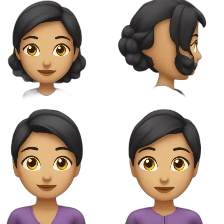 Quiero un emoji de una mujer latina emprendedora