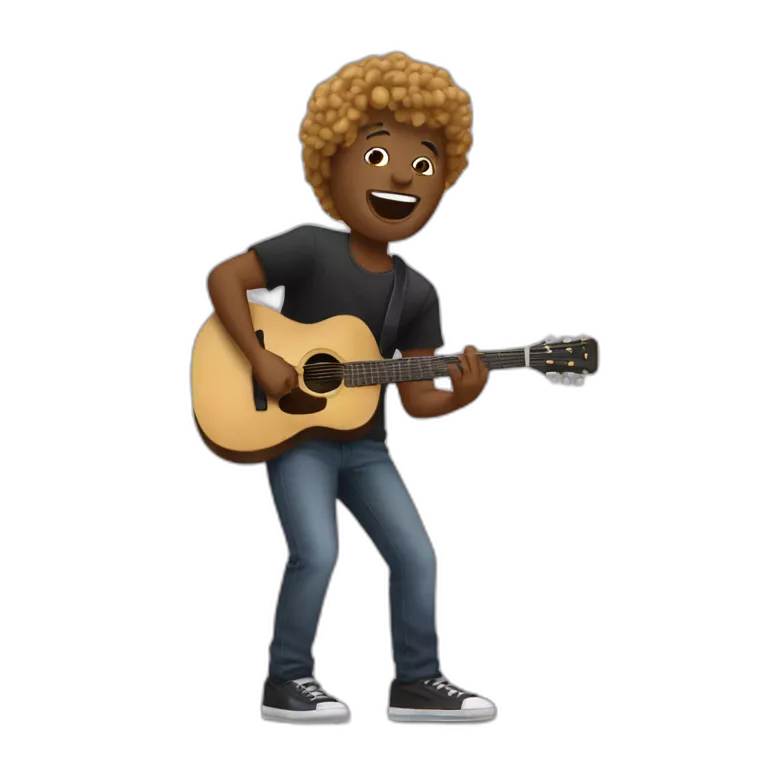 Un artiste a un concert