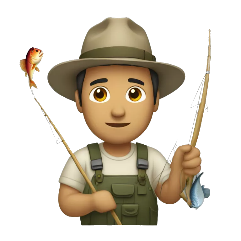 Hombre pescando
