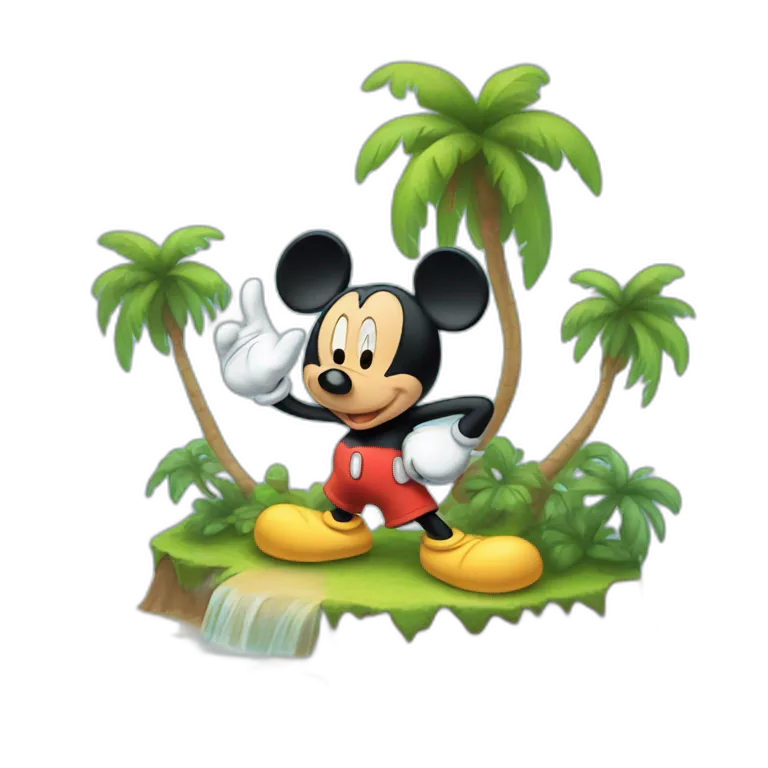 Mickey Mouse island