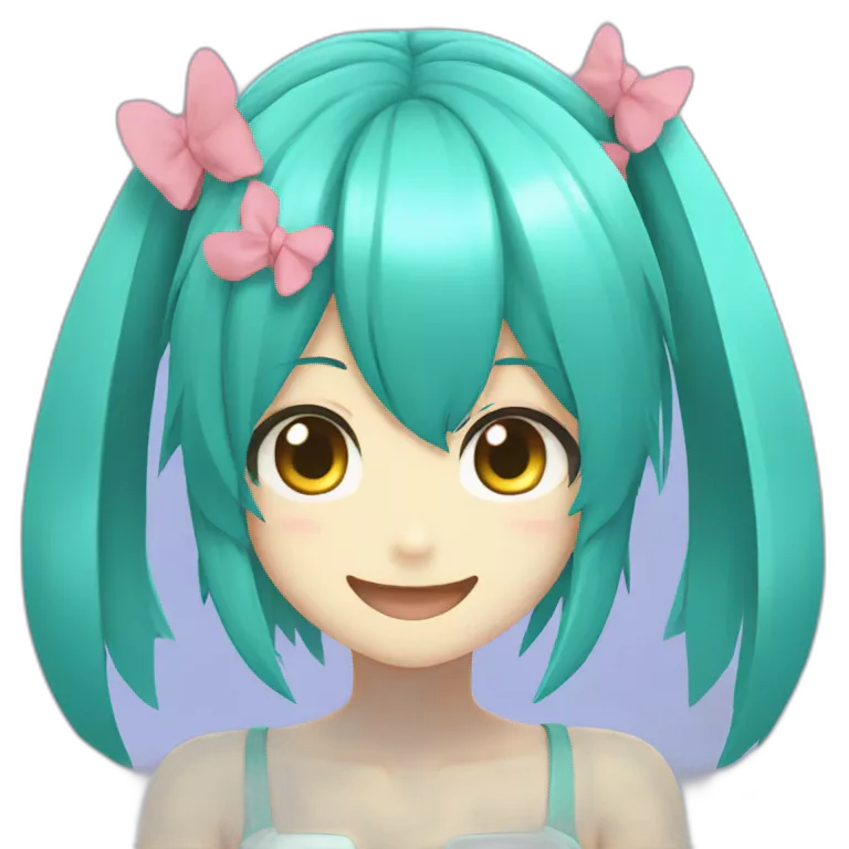 hatsune miku happy