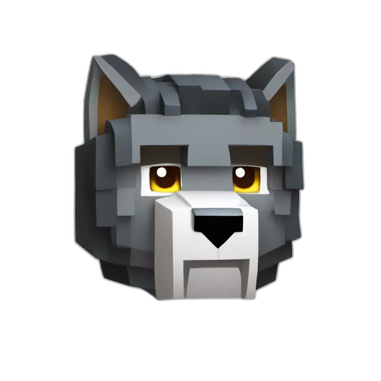 Lobo de minecraft