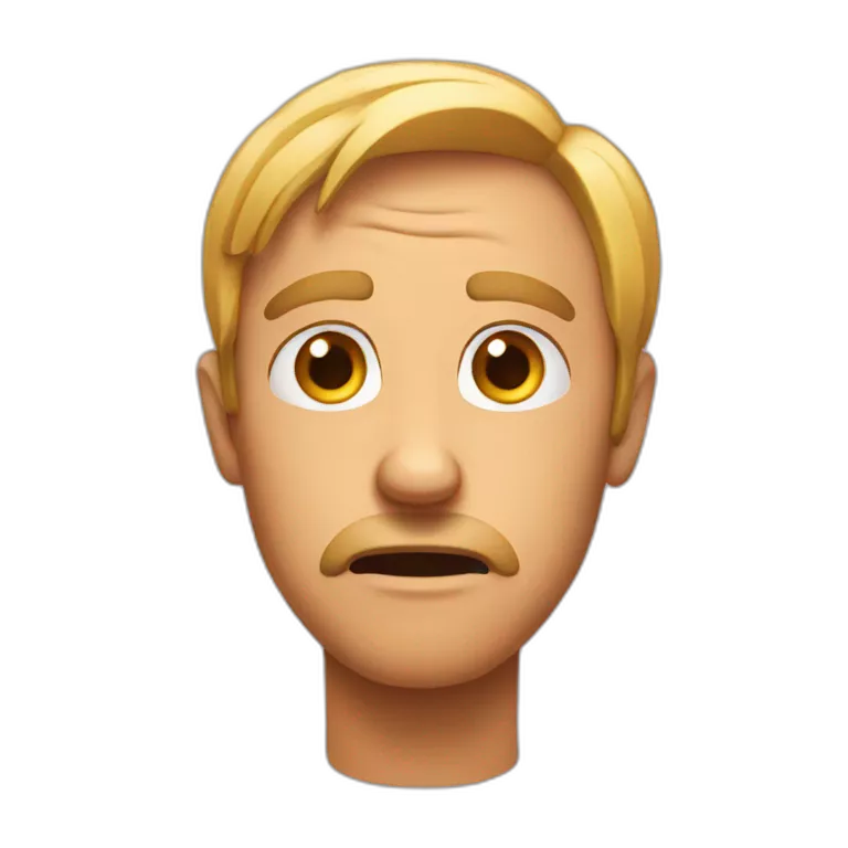 Confused emoji