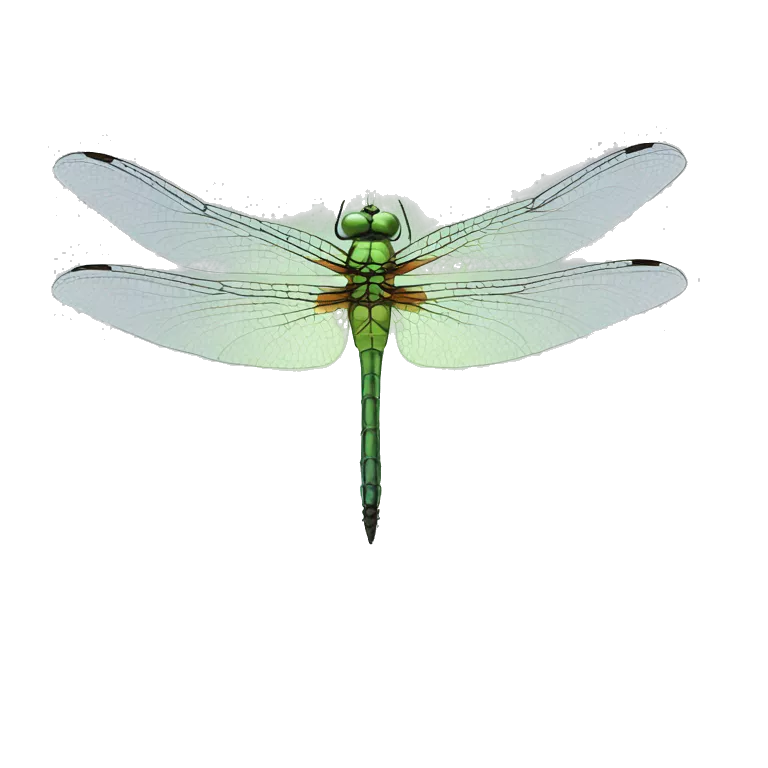 Dragonfly on h ead