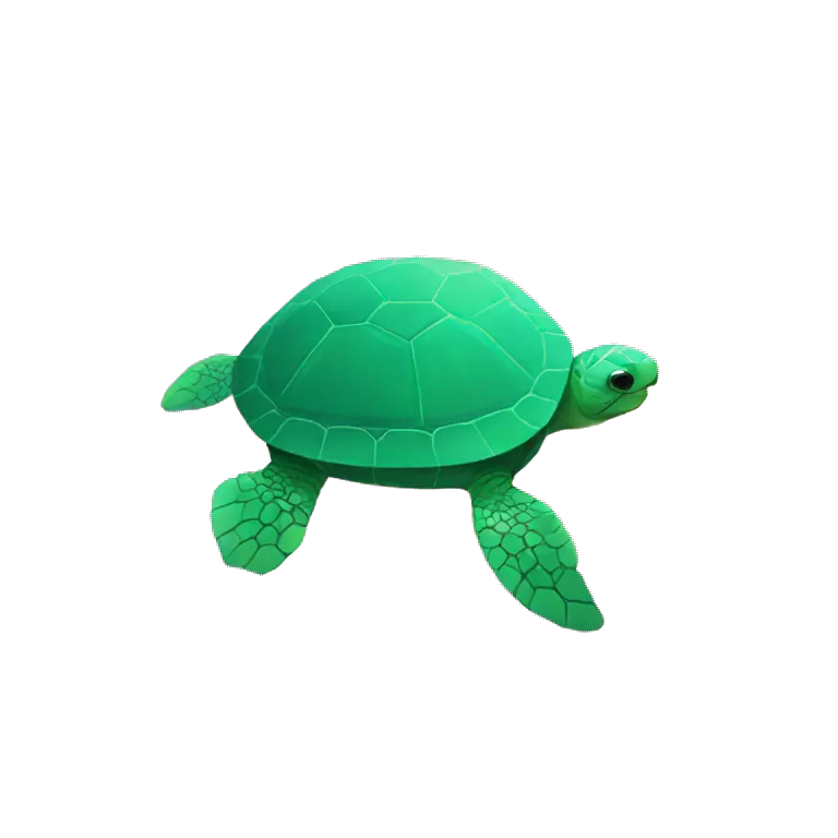 turtle in a rectangle geometric form
