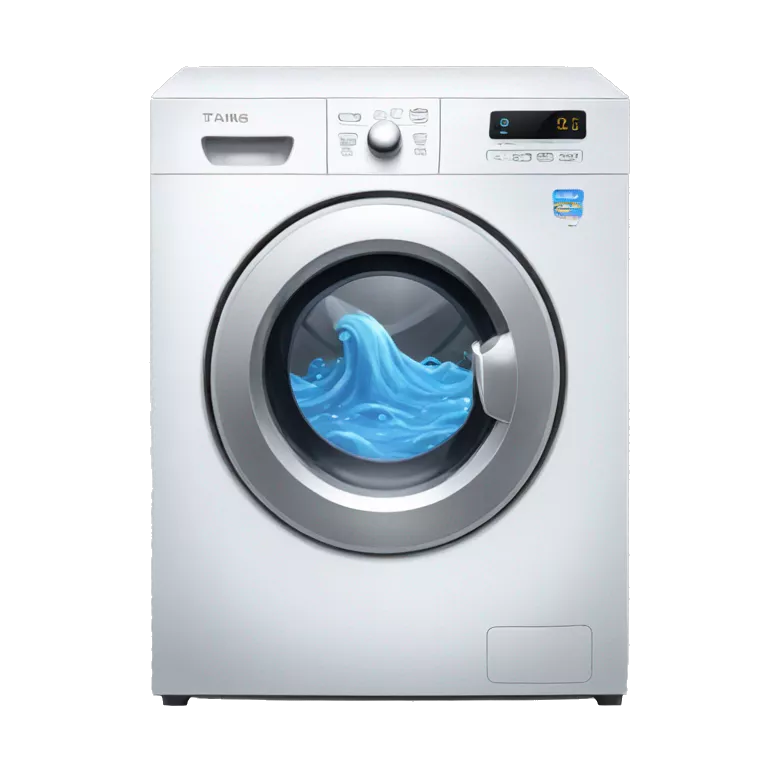 washing machine futuristic