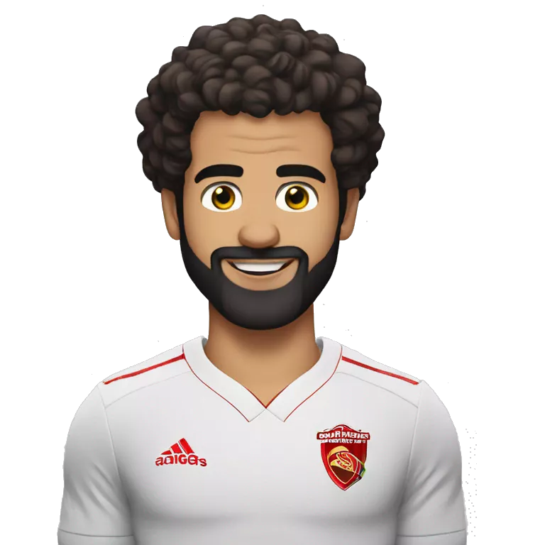 Mohamed Salah qui rigole