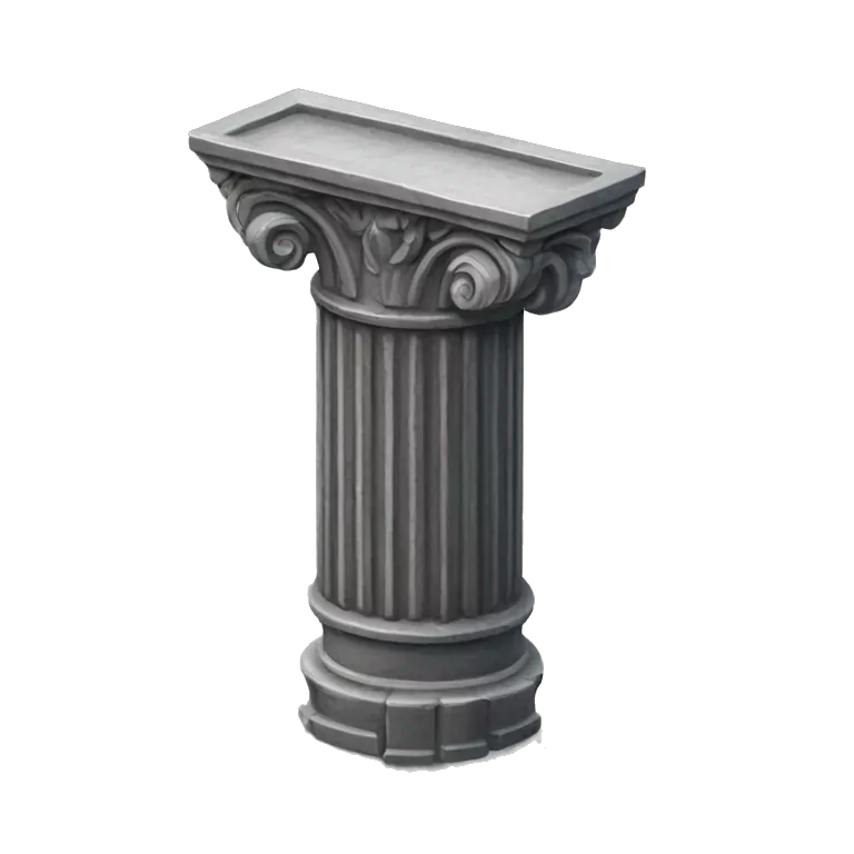 cast iron metal column structure