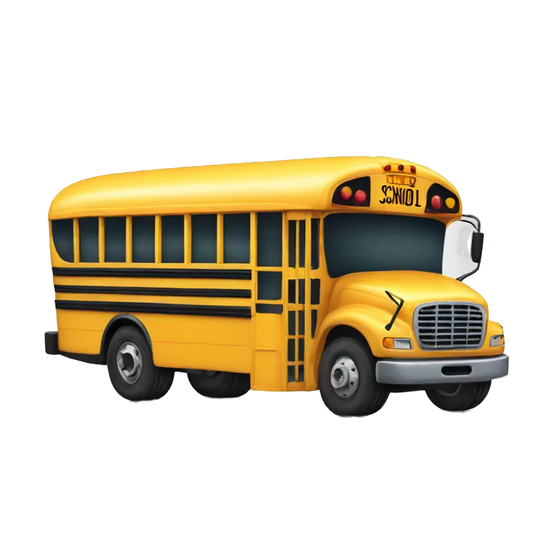 broken down school bus