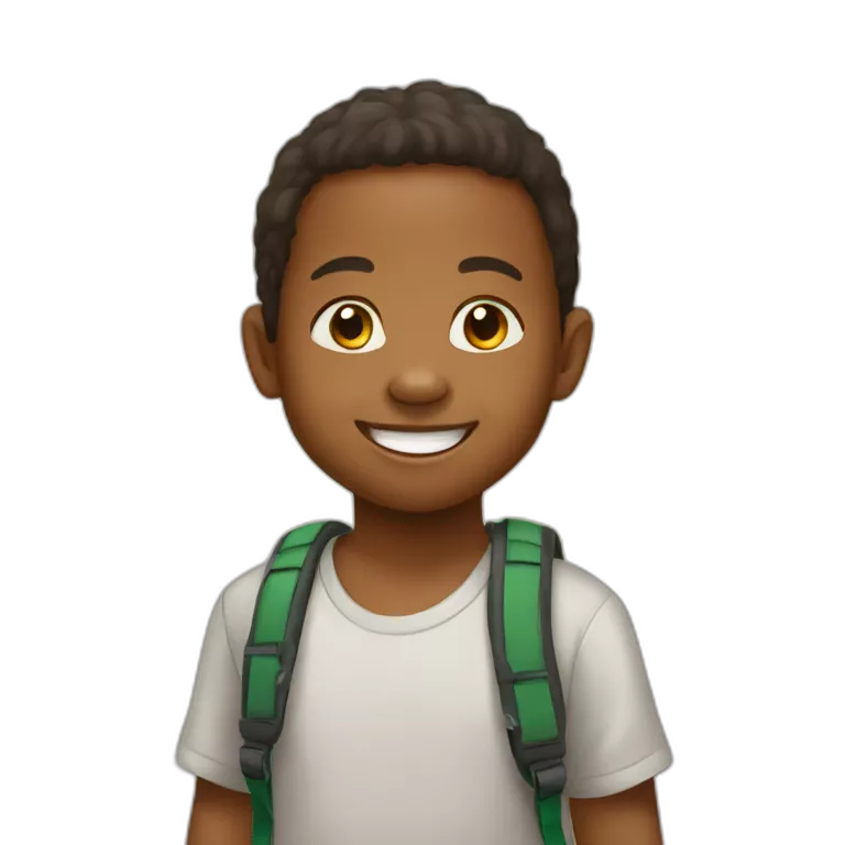 happy Malagasy child