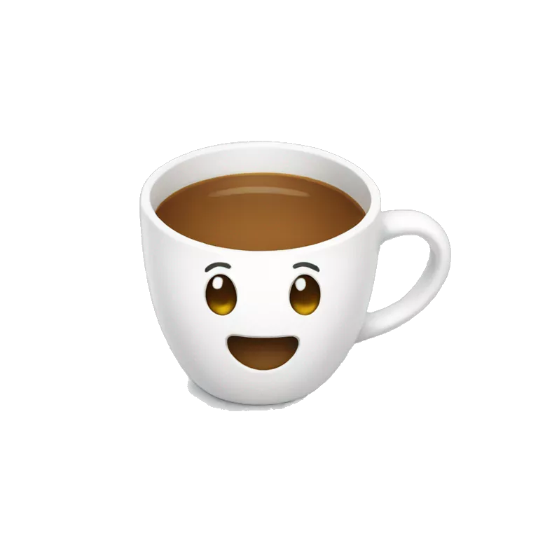 white cup