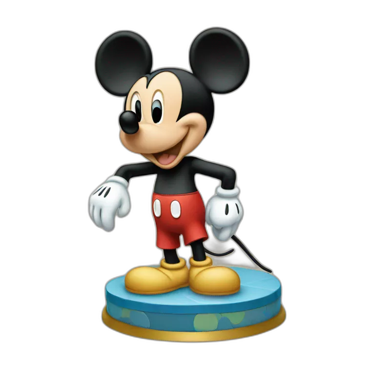 mickey mouse in disney land