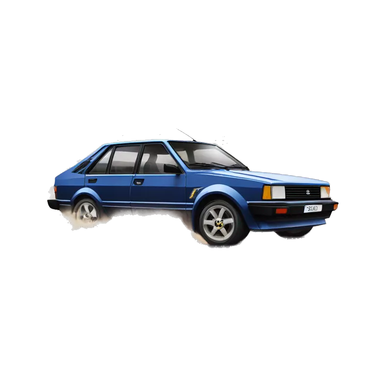 FSO polonez polish car drift