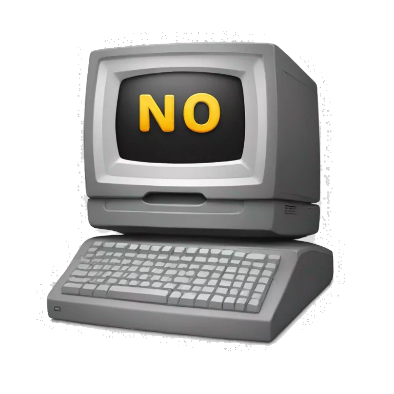computer says &quot;NO&quot;