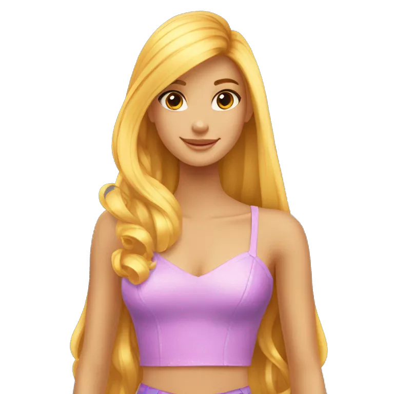 winx pelo rubio ondulado