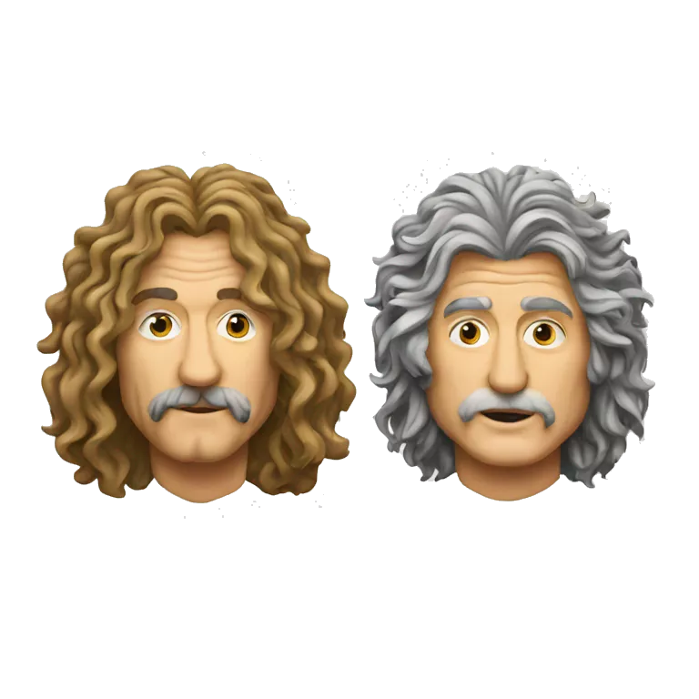 Robert plant and jimmy page