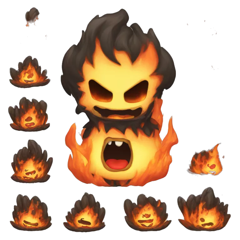 Lata de Monster ardiendo
