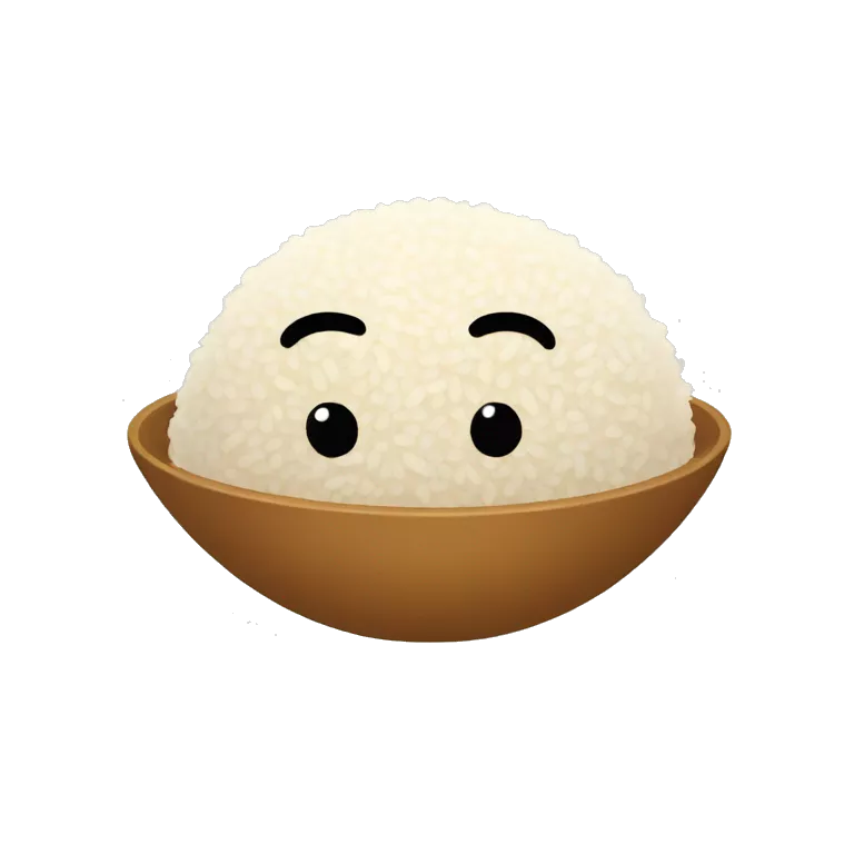 Sesame rice ball
