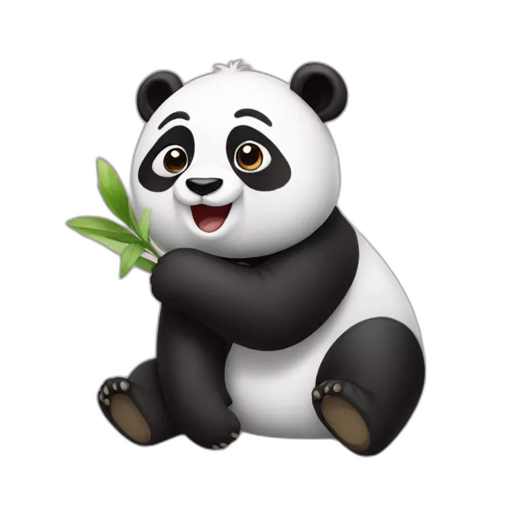 Panda surpris