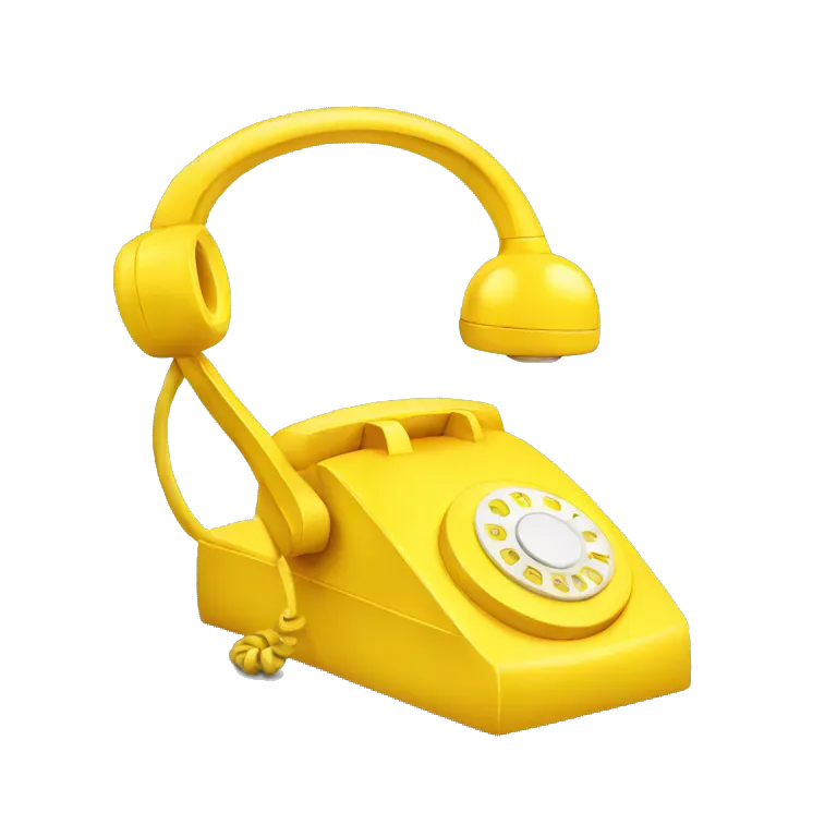 yellow phone