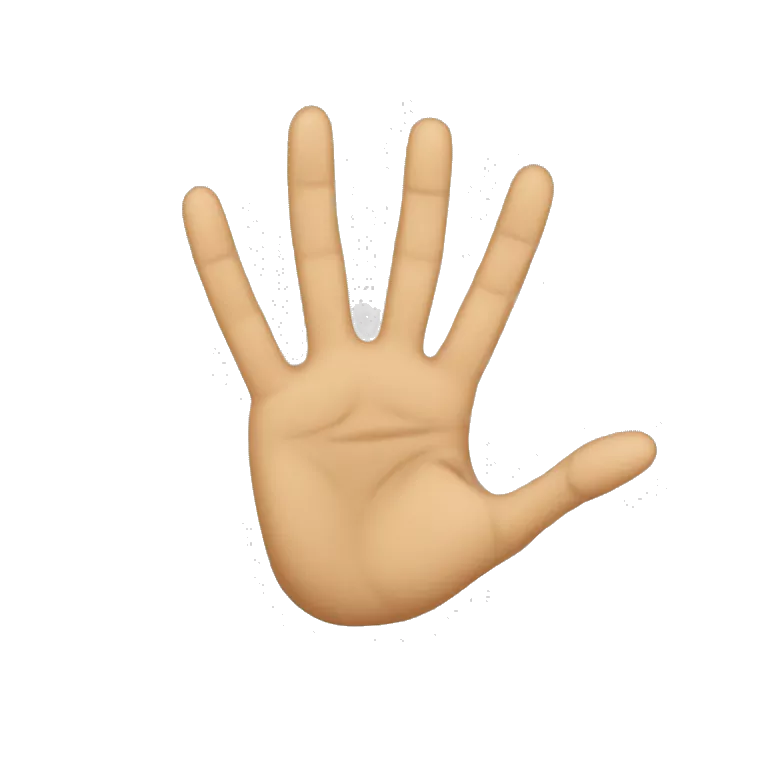 3 Finger salute serbia, hand