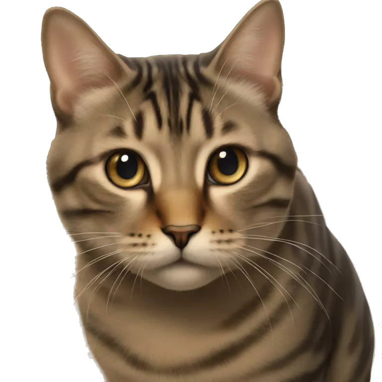 curious cat examining your presence