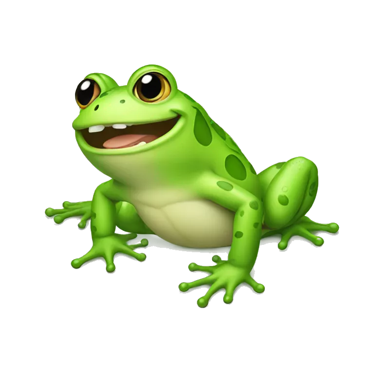 Happy frog