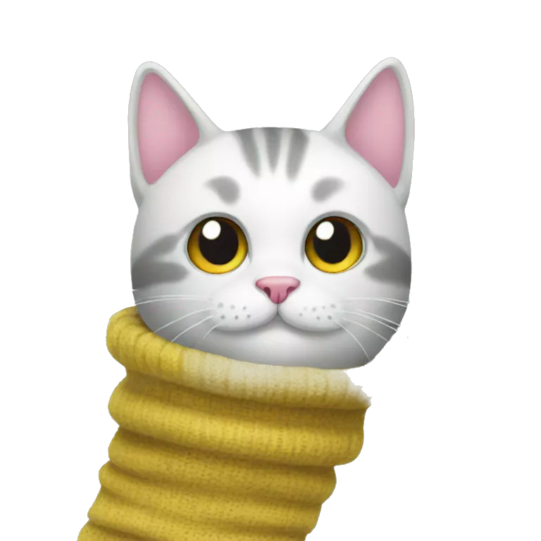 cat in a sock
