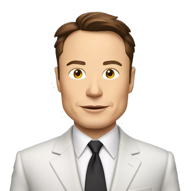 elon musk wearing suit