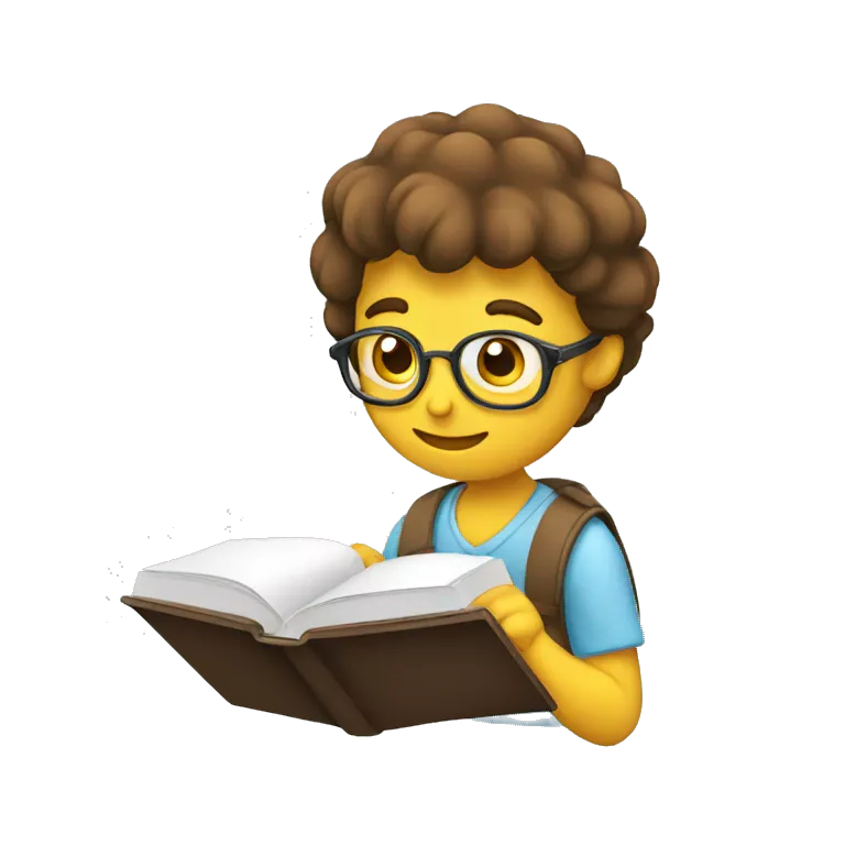 Person studying