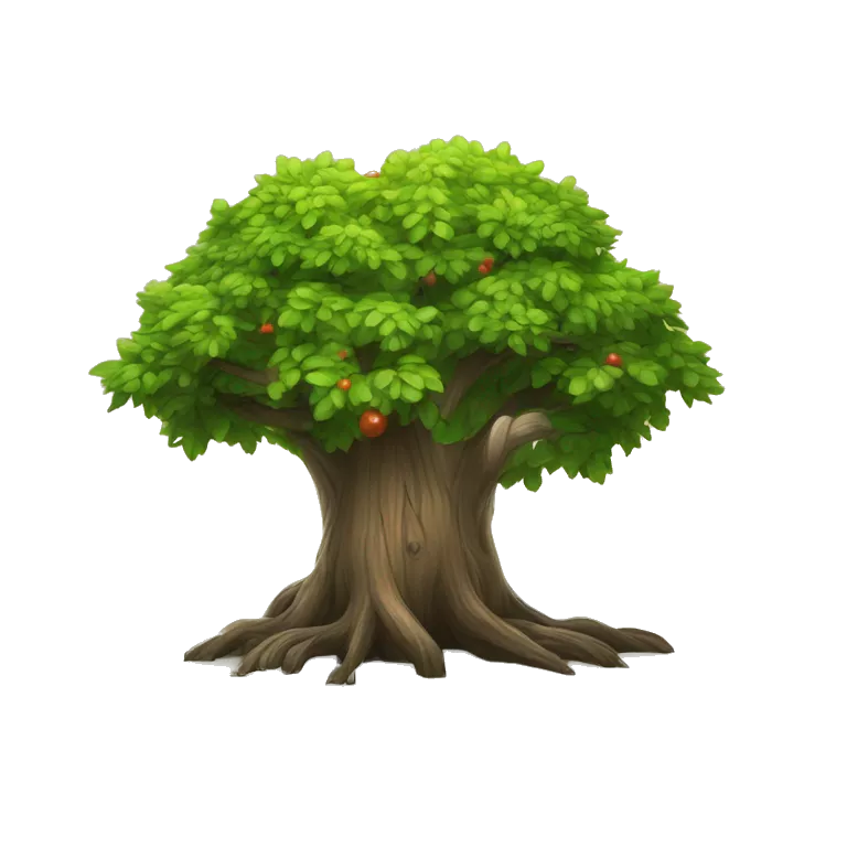 plein de fuilles différente sur un tron d'arbre