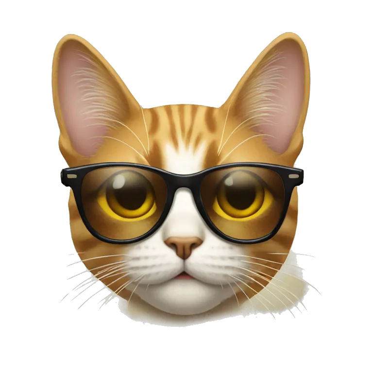 Cat with sunglasses
