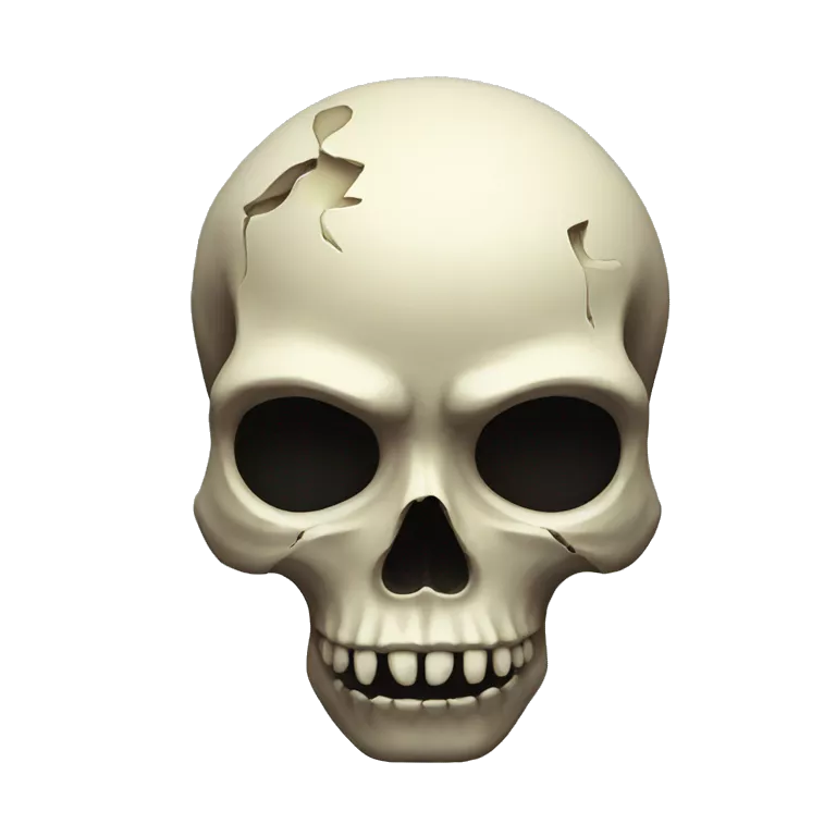 Glitch skull