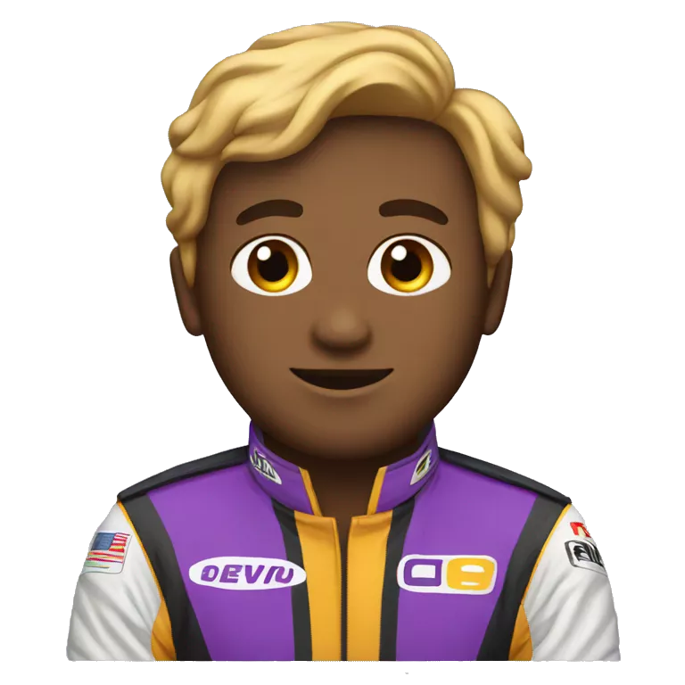 Purple race car