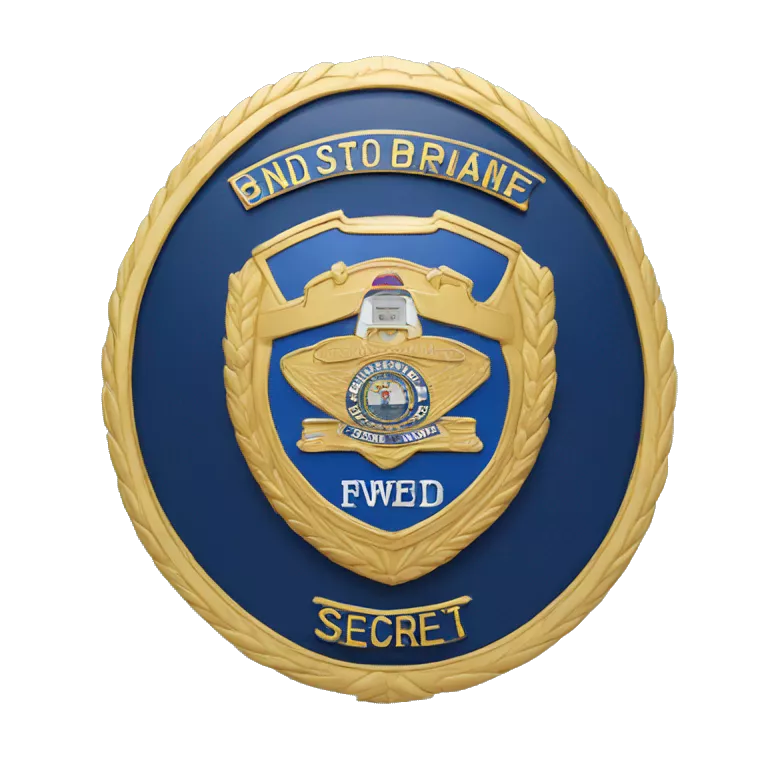 Brisbane Northside Secret police department badge