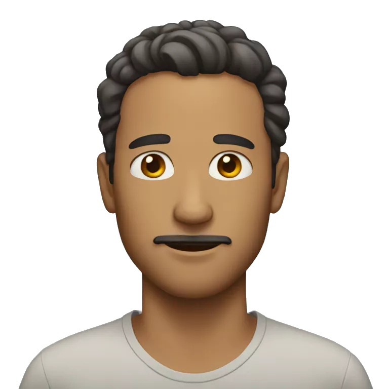 man with no mustache