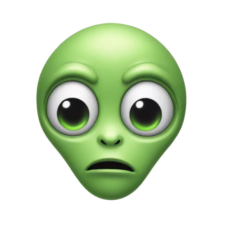 alien with exsiting face