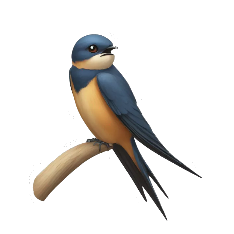 swallow bird tail