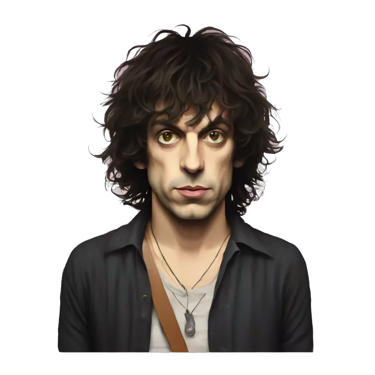 Syd Barrett of pink floyd