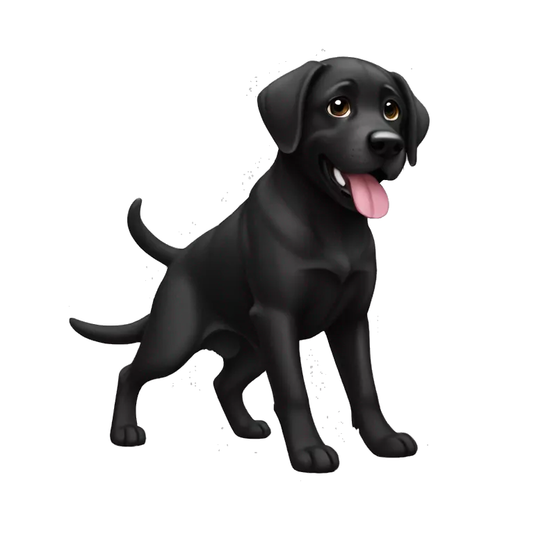 Karate black labrador