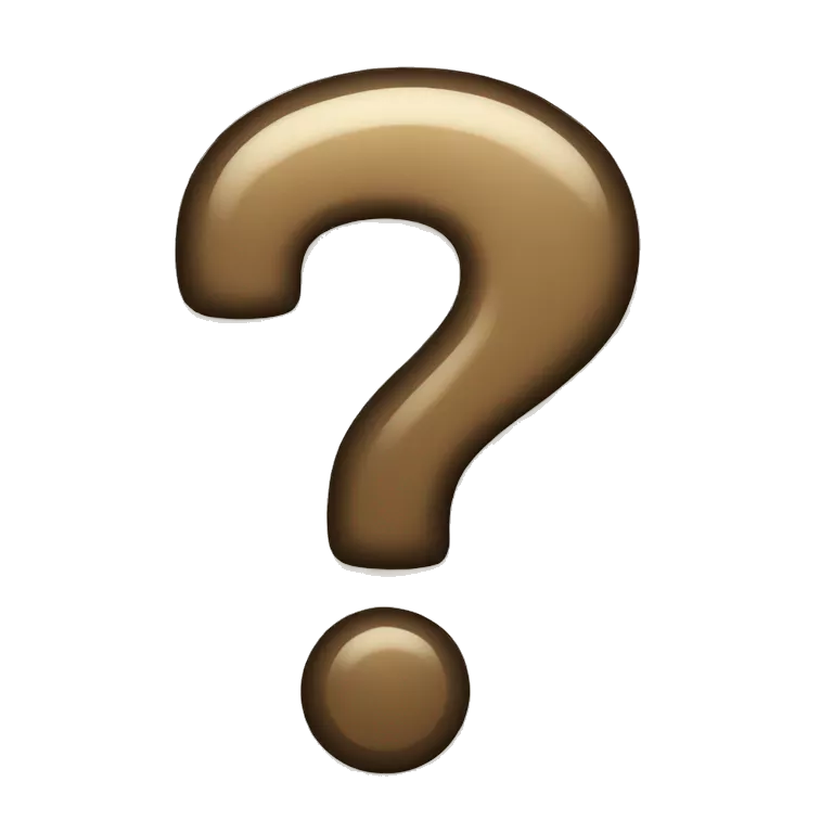 question mark