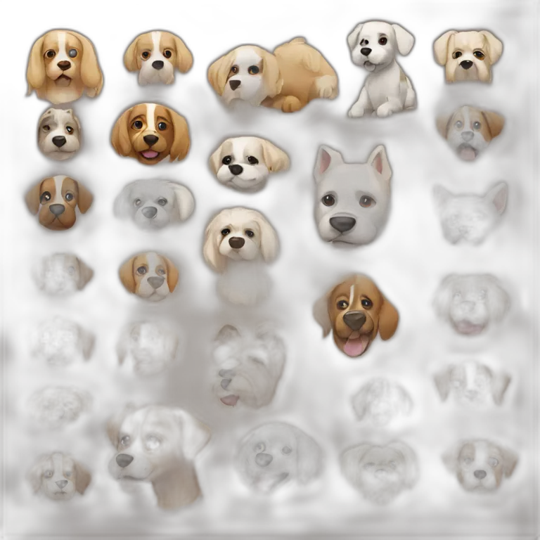 emojis de perros