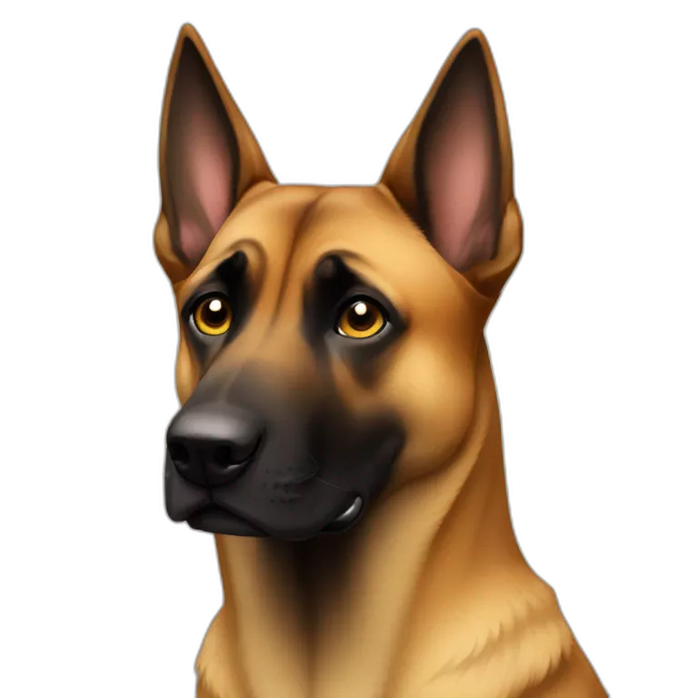 Malinois not happy